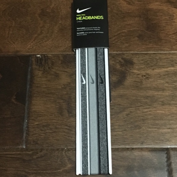Nike Pro Headbands 3-Pack, Unisex OSFM, NWT - Picture 3 of 7